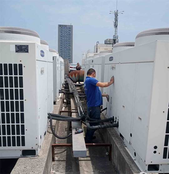 如东中央空调制热和不制冷系统维修方法